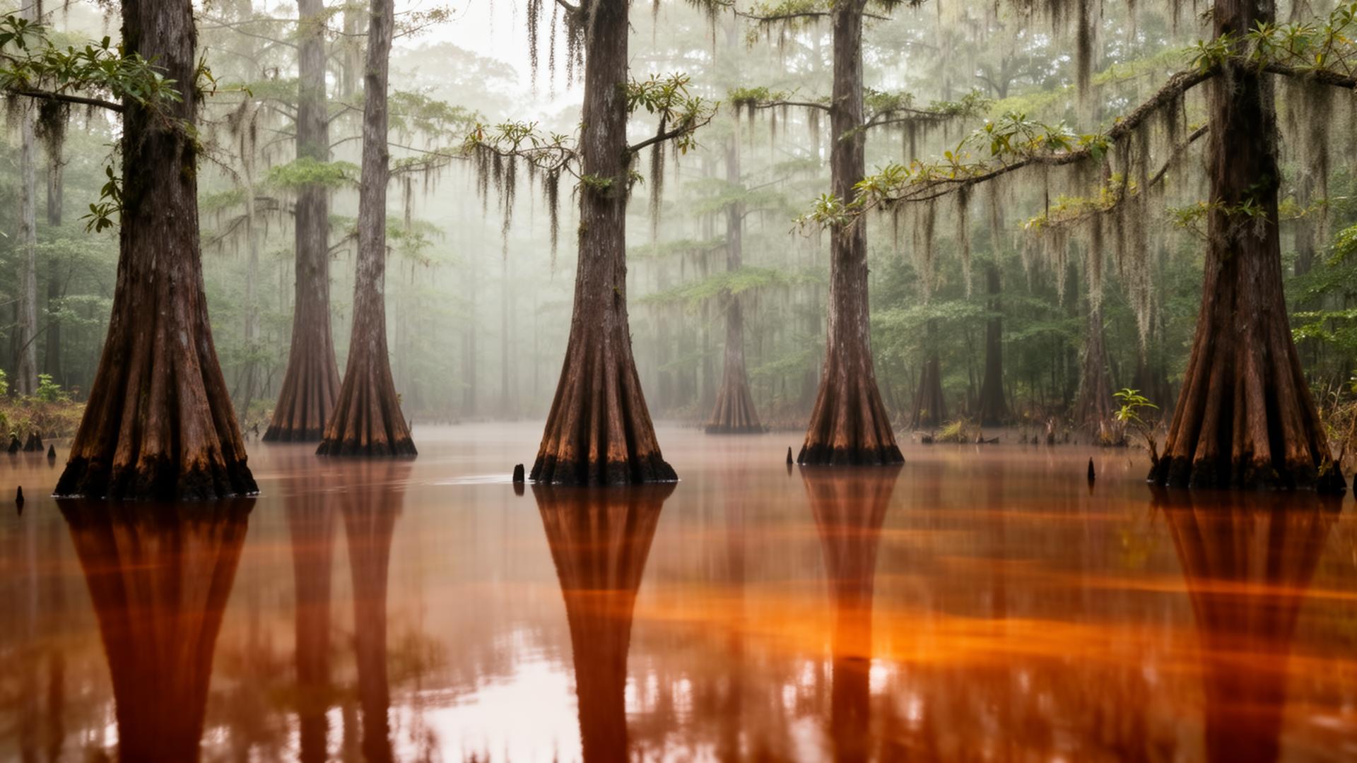 Blackwater cypress at ACE Basin, SC